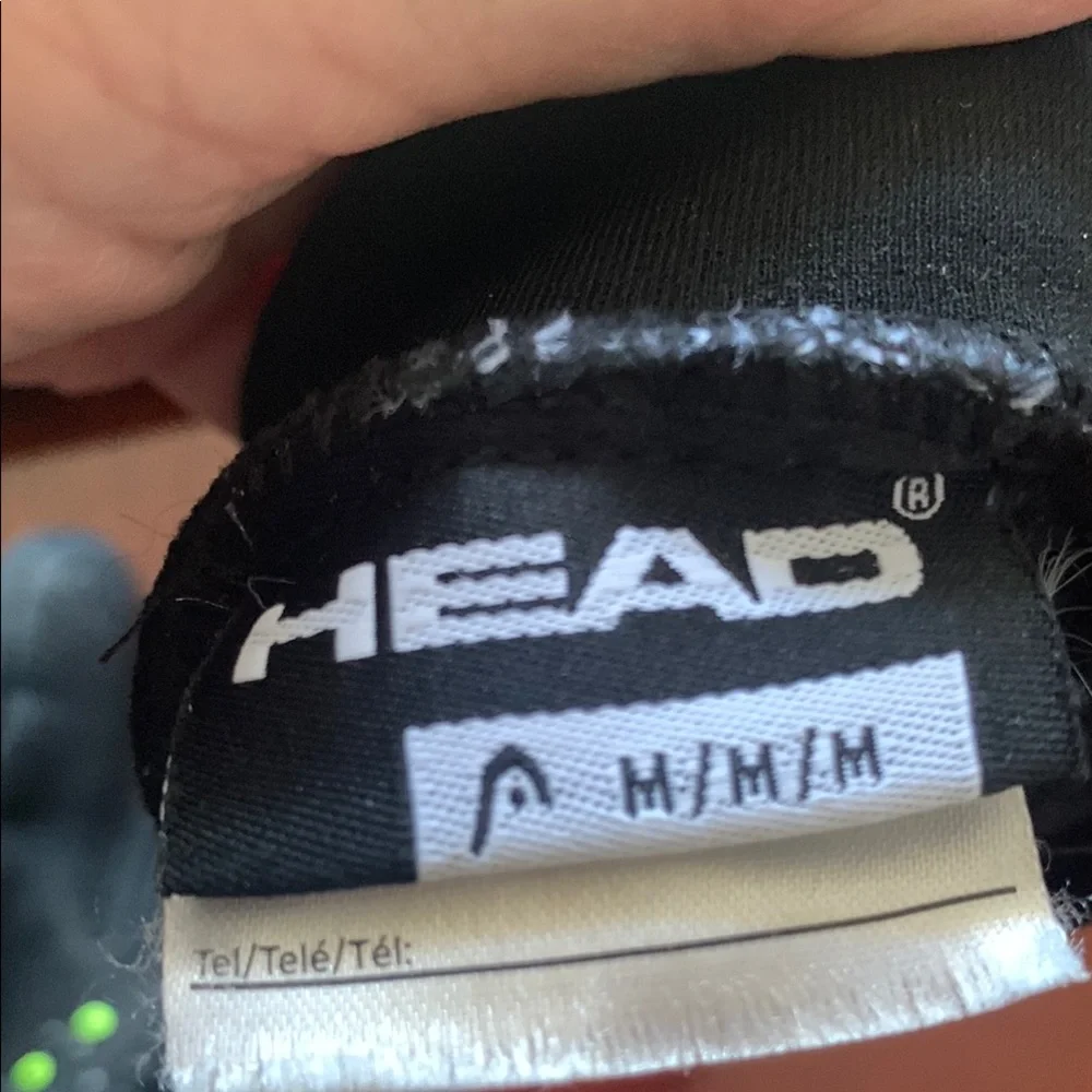 Head Black Kids Mittens